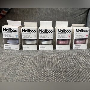 Nailboo Colored Dip Powder Baby Blue Here’s A Tip. Sunday Brunch